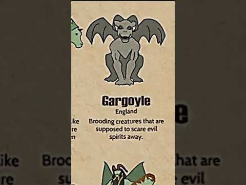 TYPES OF MYTHICAL CREATURES| PART 3|GARGOYL|#creature @MrBeast @tseries @LIKEMYTH