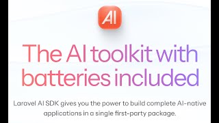 🔶🔶 Laravel AI SDK just dropped