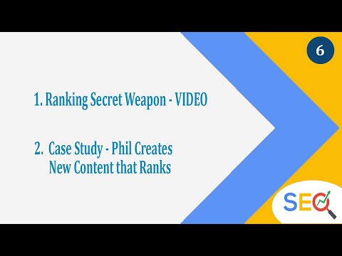 Creates New Content That Ranks & Ranking Secrets | SEO full course Part 6