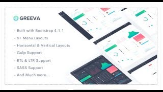 Greeva - Responsive Admin Dashboard Template | Themeforest Templates