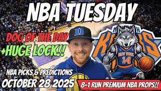 NBA Picks Today Tuesday 10/28/2025 | Free NBA Best bets, Predictions and Player Props