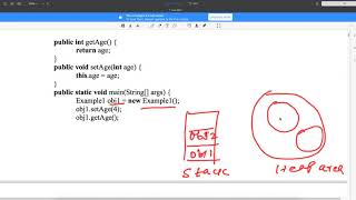Class Object Method In Java Video-4