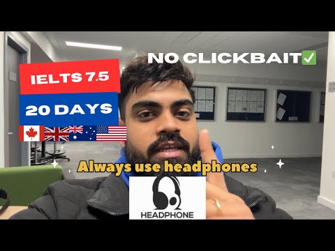 IELTS 7.5 Bands in 25 days || How I got 7.5 bands in 1st attempt || IELTS tips and tricks latest!