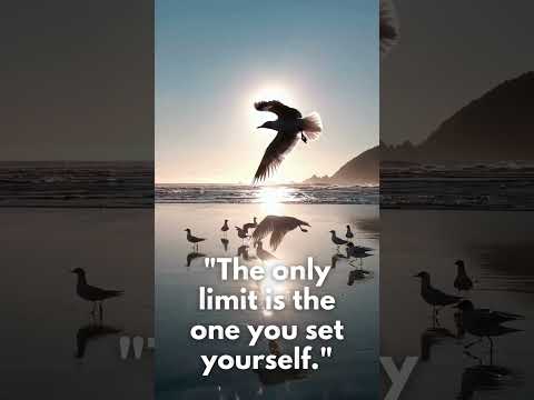 "Break Free: The Only Limit Is the One You Set Yourself"