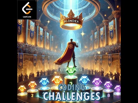 LeetCode H-Index | The Quest for the Researcher's Legacy (Gaming Adventure)