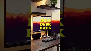 How I built the IKEA desk setup for less than £500! #ikeadesk #ikea #desksetup #desktop