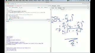 Statistical Learning: 5.R.1 Cross Validation