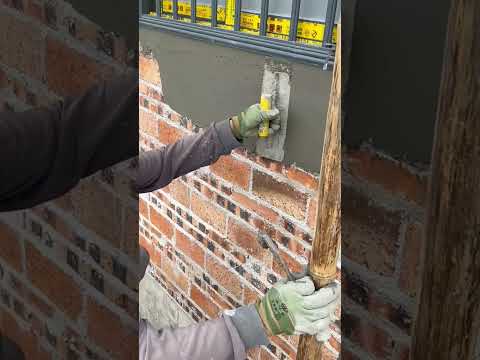 Real Shot – Watch Scraping Anti-Crack Mortar in Action!