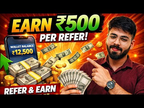 🎓 Students Earn ₹500 Per Refer! No Skills Needed 🔥|| New Earning App #earningapp #earning #trending 