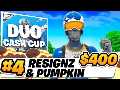 🏆 4TH PLACE IN DUO CASH CUP FINALS 🏆 ($400) | Resignz