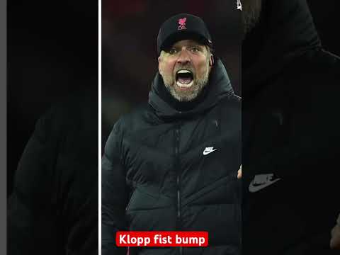 Jurgen klopp fist bump