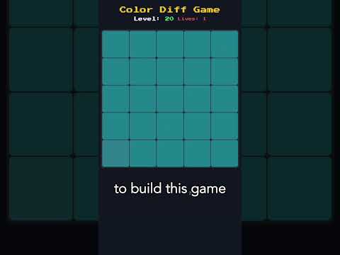AI Coded this game in an afternoon #aicoding #gemini #geminipro