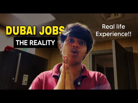 Dubai Jobs THE UNTOLD STORY! 😓 | Never Expected This