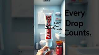 Use a Binder Clip to Keep Toothpaste Tubes Rolled Up