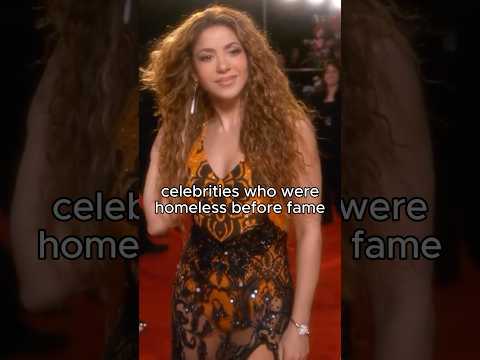 Wait until you see the celebrities who were broke and homeless before fame #celebrity