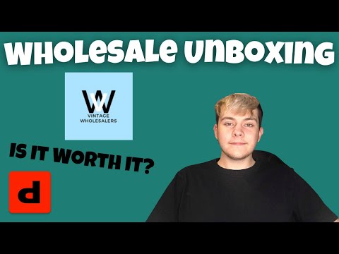 UNBOXING £150 Vintage Wholesalers Bale - Is It Worth It?