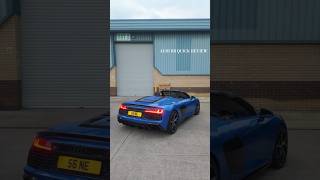 Audi R8 quick review 🚀Specs, power, brakes & sound 🔊 #AudiR8#CarReview#Supercar#CarShorts