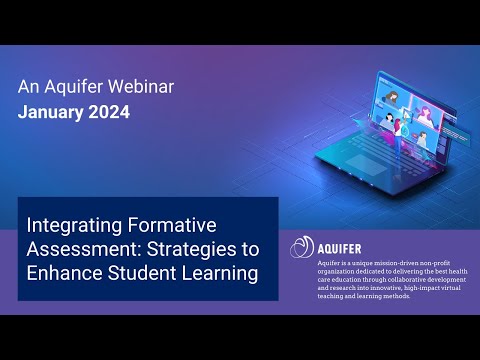 Integrating Formative Assessment: Strategies to Enhance Student Learning-January 2024