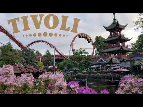 Tivoli Gardens Park Tour 2021 Tivoli the Worlds 2nd Oldest Theme Park, Copenhagen, Denmark (Part 2)