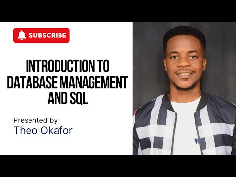 Introduction to Database Management and SQL.