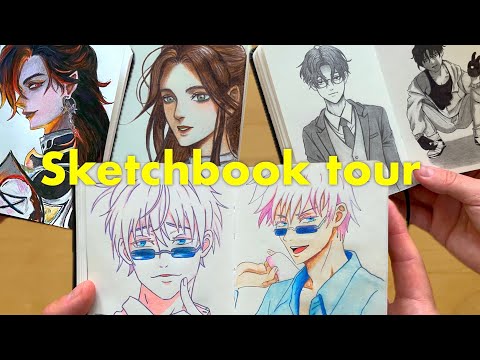 Heaven Official's Blessing Jujutsu Kaisen - Sketchbook tour Manga Manhwa Manhua drawing TGCF 天官赐福
