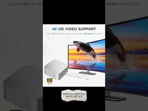 FIREBAT T8 Pro Plus Mini PC Intel Celeron N5095 N100 Desktop Gaming
