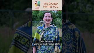The World Welcomes You to the World Cultural Festival 2025 #WCF100