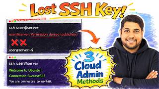 SSH Key Recovery in Production | 3 Real AWS EC2 Scenarios From Scratch
