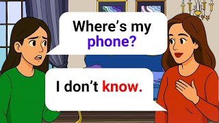 Simple English Conversations at Home – Real Life Practice for Beginners ✅