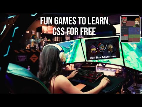 Fun games to learn CSS for FREE