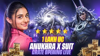 🔴1 LAKH UC CRATE OPENING 🔥💸#iQOO #iQOOZ10