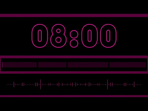 8 Minute Timer With music - HW Timer 008
