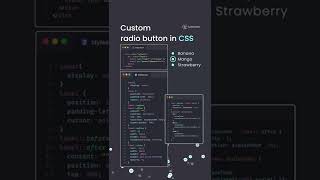 Custom radio Button animation made with CSS | CSS animation