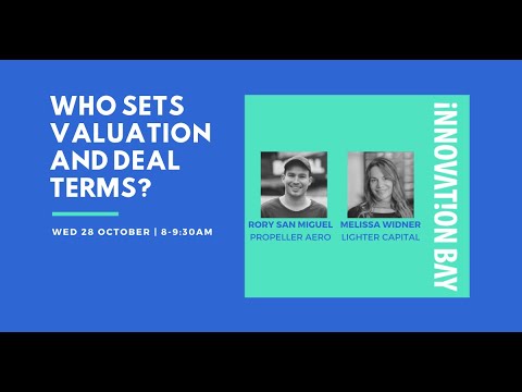 Who sets valuation and deal terms?