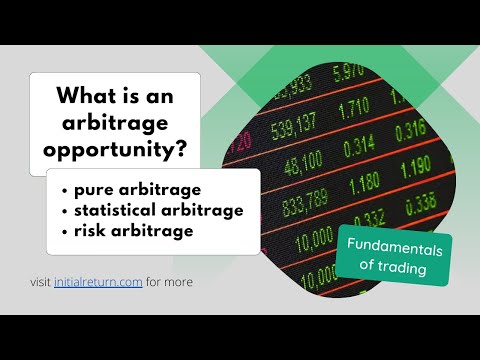 What is an arbitrage opportunity? / Fundamentals of trading / Episode 5