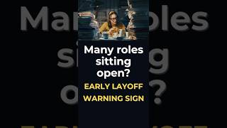 Early Tech Layoff Sign: Vacancies Unfilled #techlayoffs