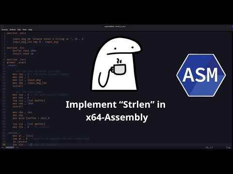 How to Build (Strlen) in Pure x86_64 Assembly