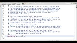 Store Comparable Type Data in Tree Set Video-61