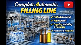 Complete Automatic Filling Line by Ascent Packaging Systems