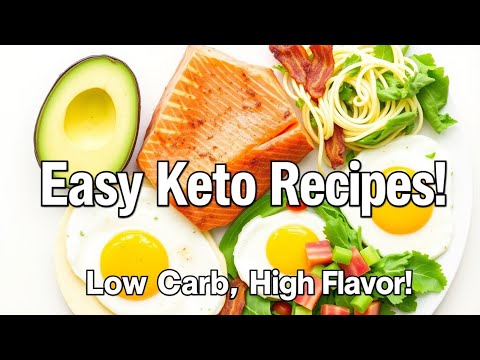 Quick & Easy Keto Recipes for Busy People | Delicious Low-Carb Meals for Weight Loss! #keto #diet