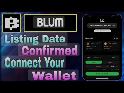 Blum wellet connact and earn blum point hurry up .....no time☺