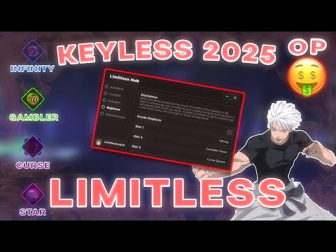 JUJUTSU INFINITE | LIMITLESS HUB | ALL EXECUTORS | GODMODE | INFINITE LEVEL | NO CD | INNATE REPLACE