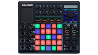 Samson Conspiracy MIDI Control Surface Demo by Sweetwater Sound