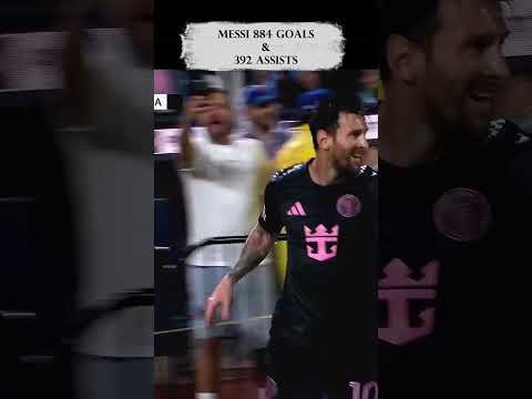 Messi 884 Goals & 392 Assists #football #goals #assist