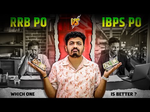 RRB PO OR IBPS PO WHICH IS BETTER | THE TRUTH  😱 #rrbpo #ibpspo #bankingexams