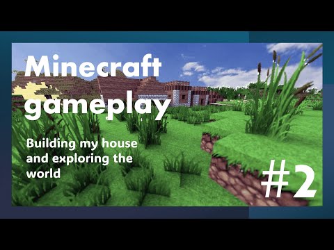 Building House and exploring In Minecraft | Part 2 | Gameplay | #gameplay #minecraft #trending #like
