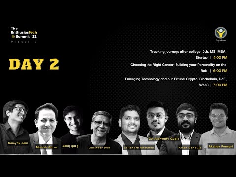 Day 1: The EnthusiasTech Summit 2022 by MyWays