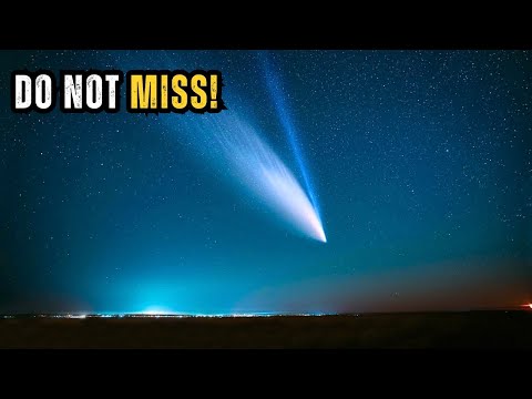 Biggest And Brightest Comet In Decades Nearing Earth: Don't Miss It! #comets #space #nasa #youtube