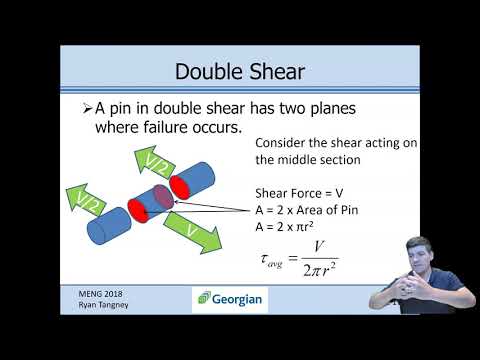 MENG2018 - Georgian College - 3A1 - Chpt 6 - Strength of Materials - Stress and Strain (3/4)
