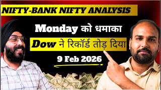 Nifty & Bank Nifty Price Action Analysis For 9 Feb 2026